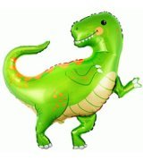 Фигура Динозавр зеленый 33''/84см